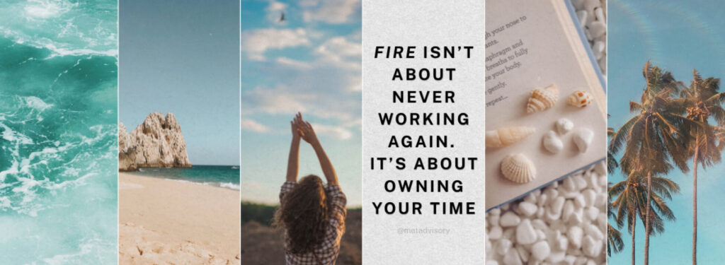 FIRE isn't about never working again. It's about owning your time.